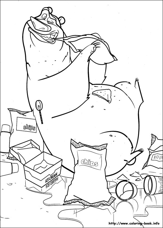 Open Season coloring picture